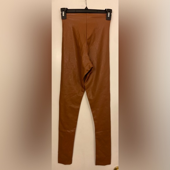 NWT Commando Faux Leather Legging in Cocoa Size XS - Picture 4 of 6